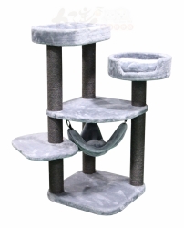 [好主人寵物旅館部] CT65-高低平台吊床貓跳台