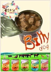 Billy Dog 波蘭湯汁肉塊大犬罐 [搶箱價]