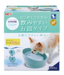 日本 GEX 渴盼飲水器犬用950mL/濾芯