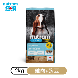 紐頓 Nutram 專業理想犬 I18 體重控制