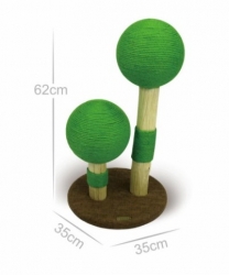 [好主人寵物旅館部] CT84-北歐翠綠球樹貓跳台