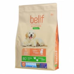 比利夫 Belif 80%高蛋白幼犬飼料 [歐洲汁心]