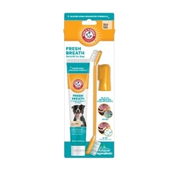 美國鐵鎚 Arm & Hammer 犬用3合1潔牙套組(抗敏) [寵宇宙]