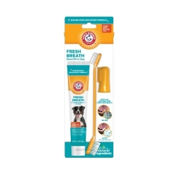 美國鐵鎚 Arm & Hammer 犬用3合1潔牙套組(深潔) [寵宇宙]