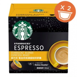 星巴克 Starbucks 黃金烘培濃縮咖啡膠囊 [2入]