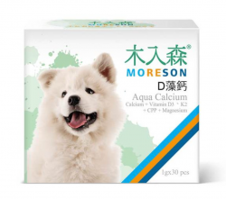 木入森Moreson 犬寶D藻鈣30包 [健木乳飛]