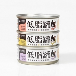 汪喵星球 貓咪低脂無膠主食罐 | 80g [星部瑪]